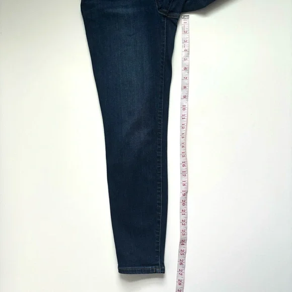 Spanx Ankle Skinny Pull On Jeans Midnight Shade Size Large Style no. 20342R - Picture 13 of 14